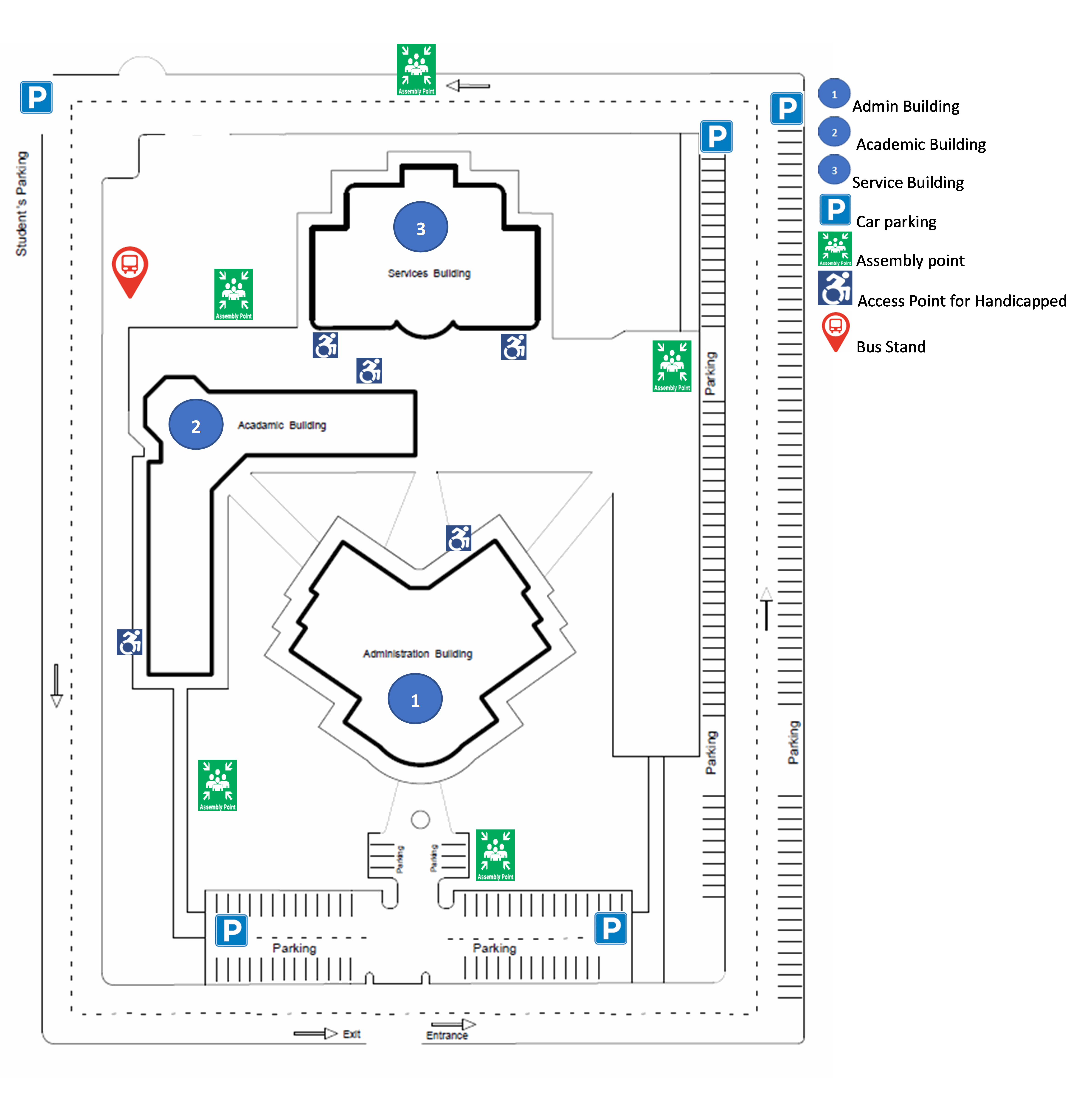 OCMT Campus Map